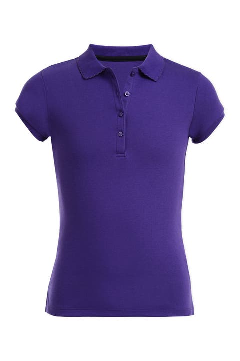 Short Sleeve Uniform Polo (Big Girls)