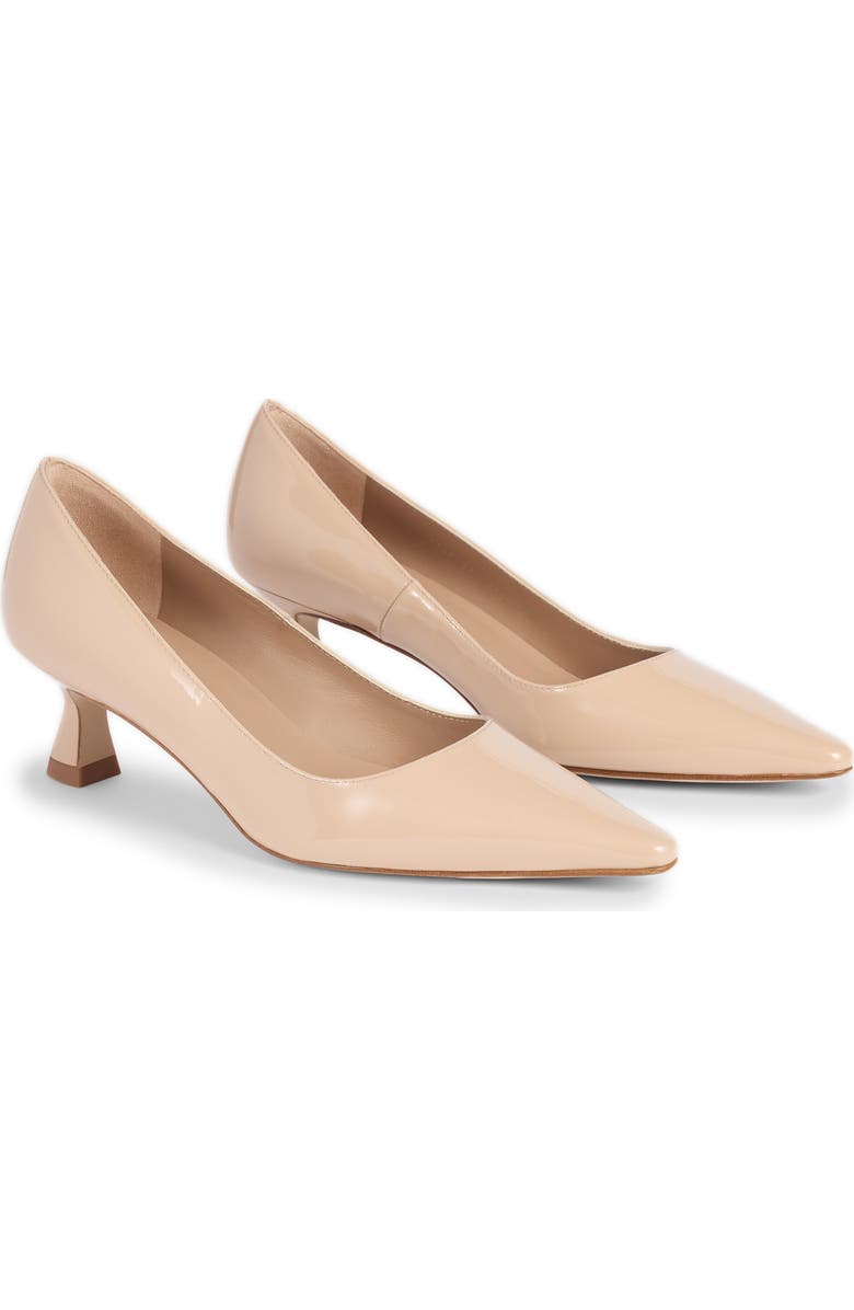 LK Bennett Avalina Flare Kitten Heel Pump, Main, color, Beige