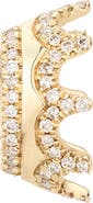 Adina Reyter Pavé Crown Big Bead Charm