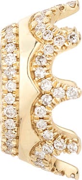 Adina Reyter Pavé Crown Big Bead Charm