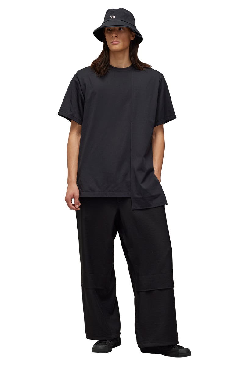 Y-3 U Prem Double Layer Cotton Blend T-Shirt, Alternate, color, 