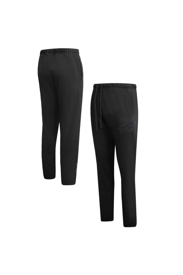 Men's Pro Standard Black Buffalo Bills Neutral Fleece Sweatpants, Alternate, color, Black