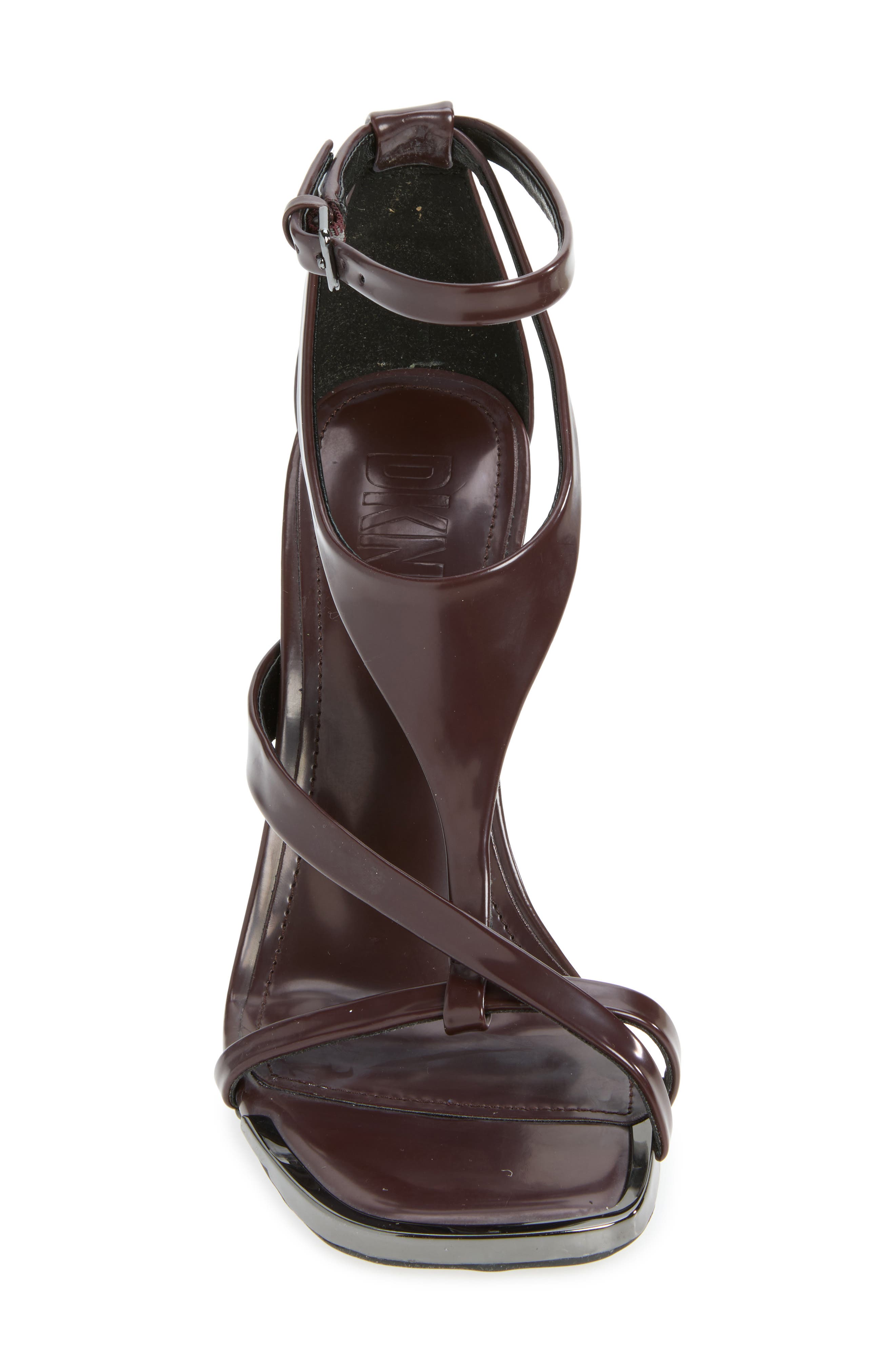 Audrey Ankle Strap Sandal, Alternate, color, BORDEAUX