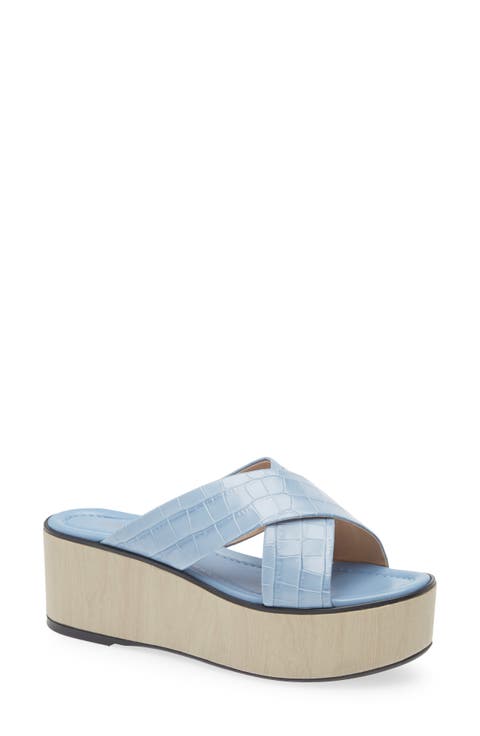 Sandra Platform Slide Sandal (Women)