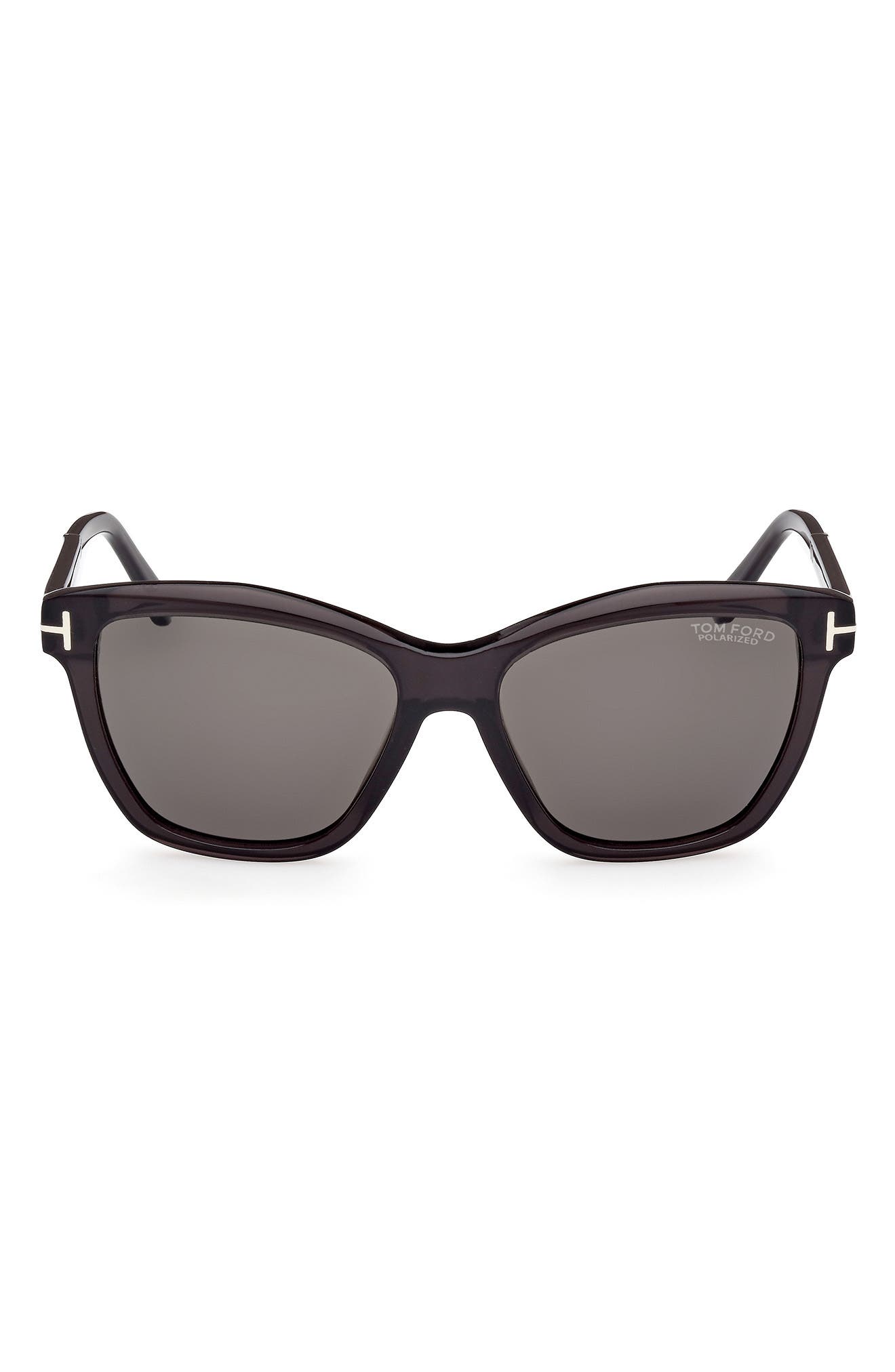 TOM FORD 54mm Polarized Square Sunglasses