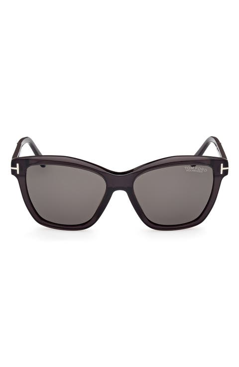 54mm Polarized Square Sunglasses