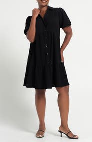 Estelle Abbigail Short Sleeve Tiered Dress