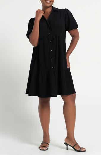 Abbigail Short Sleeve Tiered Dress