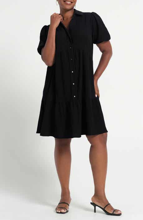 Abbigail Short Sleeve Tiered Dress