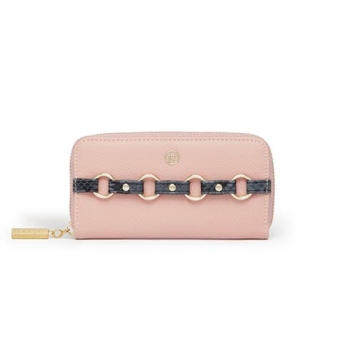 Ellen Vegan Zip Around Wallet