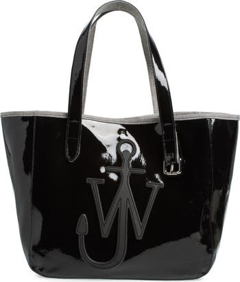 JW Anderson Belt Anchor Logo Coated Denim Tote | Nordstrom