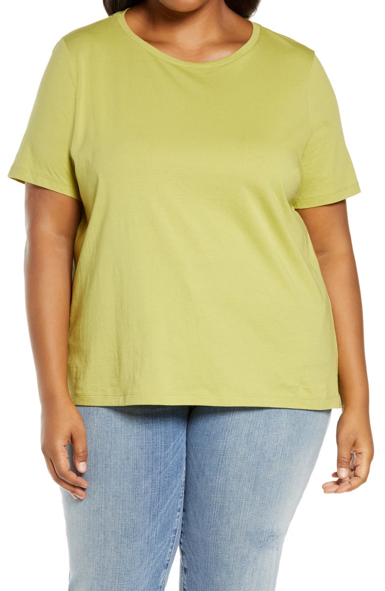 Eileen Fisher Organic Cotton T-Shirt, Main, color,