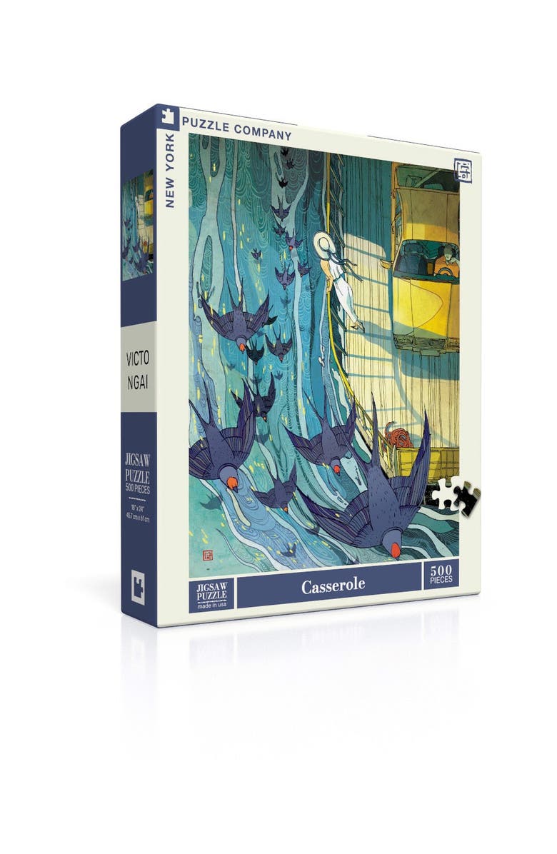 NEW YORK PUZZLE COMPANY Casserole 500 Piece Puzzle, Alternate, color, NO COLOR