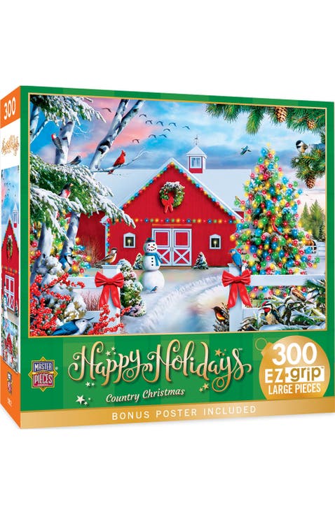 Country Christmas 300pc Jigsaw Puzzle