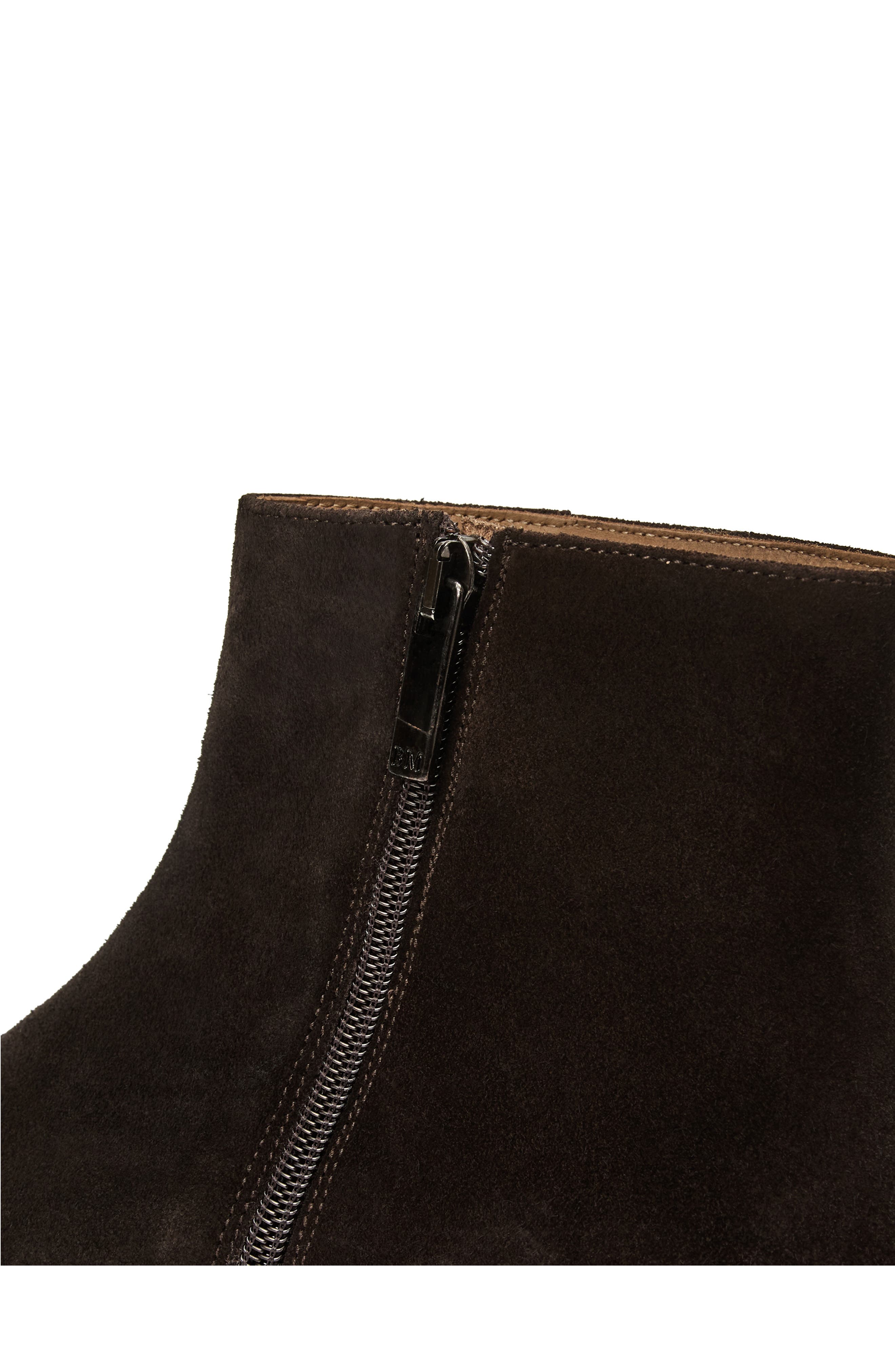 Bruno Magli Raging Leather Ankle Boot, Alternate, color, Brown Suede