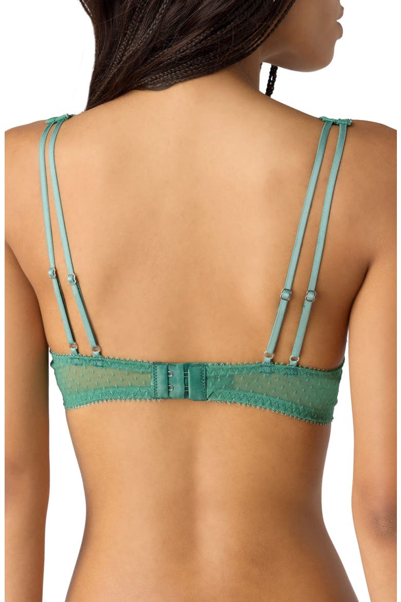 Fiona Underwire Lace Demi Bra, Alternate, color, FROSTY SPRUCE