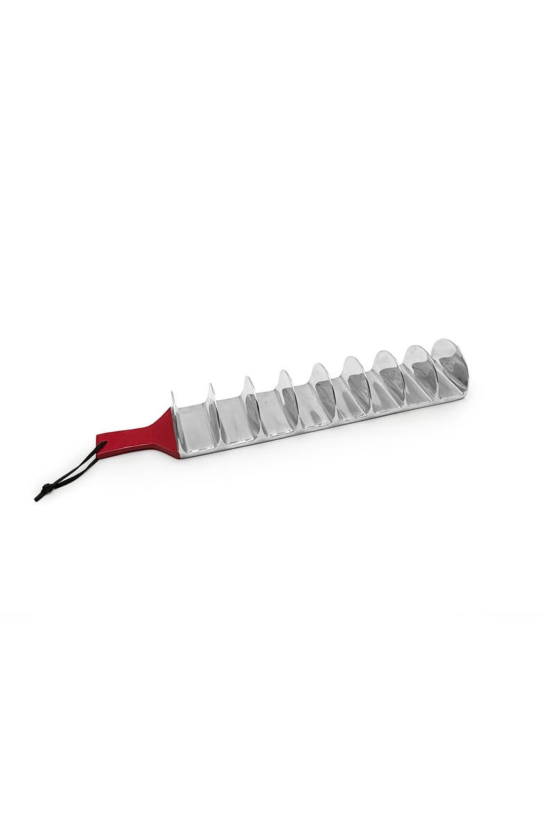 San Miguel Taco Server, Main, color, Silver