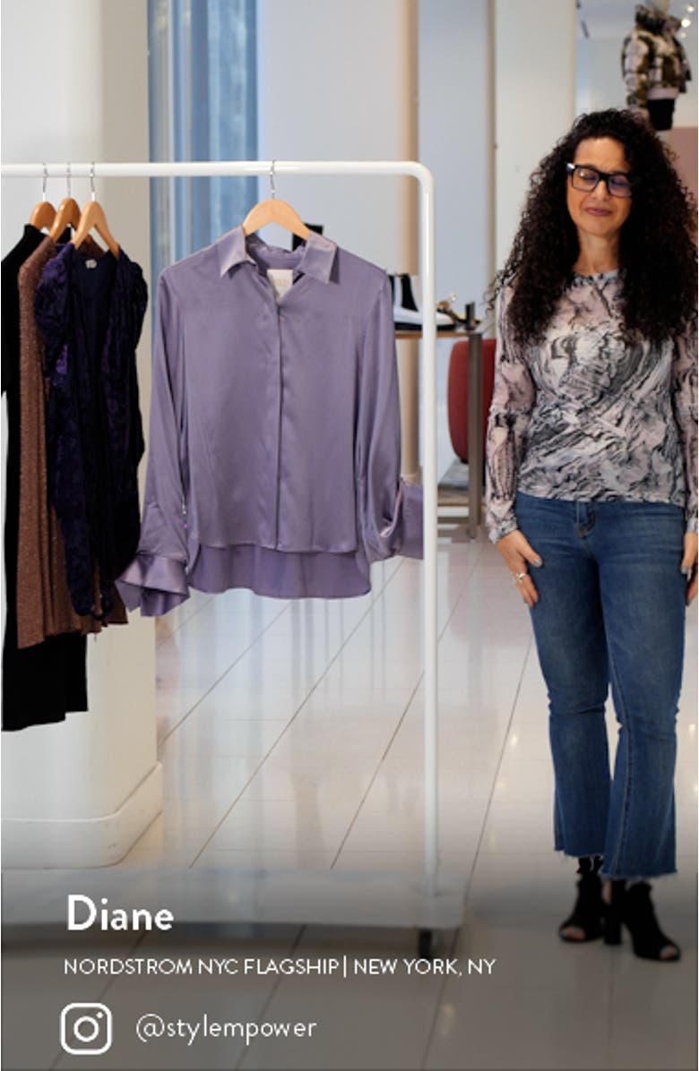 Silk Boyfriend Shirt, sales video thumbnail