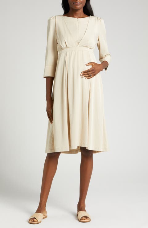 Sarah Empire Waist Maternity/Nursing Dress