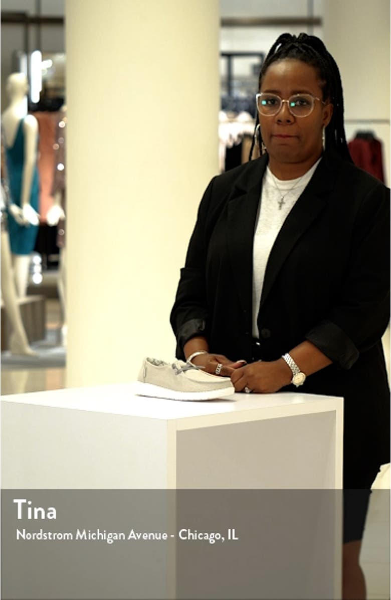 Wendy Sparkling Stretch Boat Shoe, sales video thumbnail