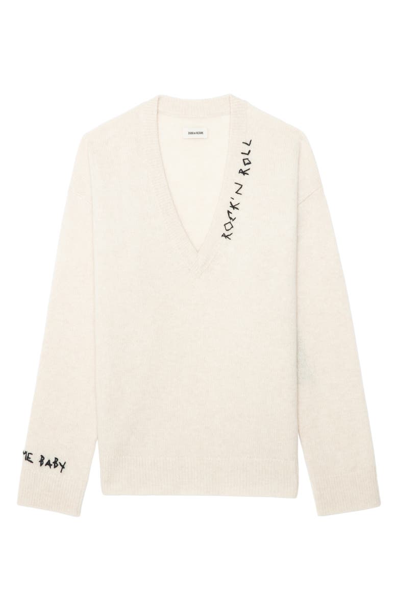 Zadig & Voltaire Mikyz Cashmere Sweater, Alternate, color,