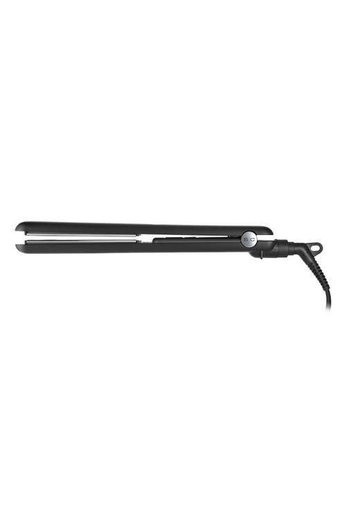 Stylecraft Stay-temp 1-inch Titanium Ultra-thin Plate Professional Hair Straightener In Black
