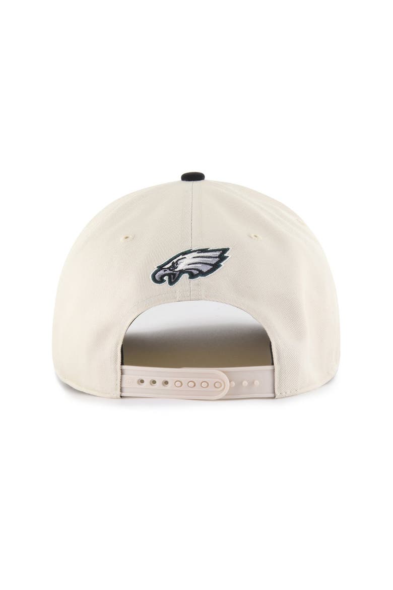 Women's '47 Natural Philadelphia Eagles Rope Script Hitch Adjustable Hat, Alternate, color, Natural