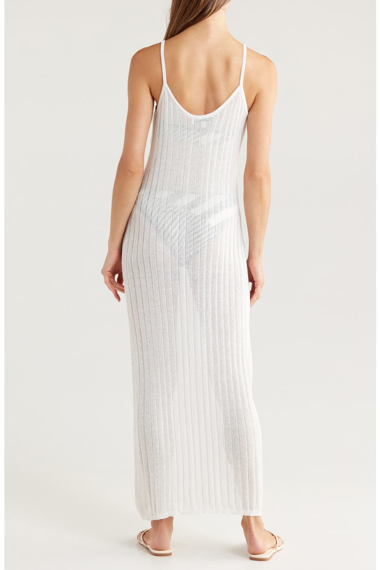 The Felice Rib Cover-Up Dress, Alternate, color, BRULE