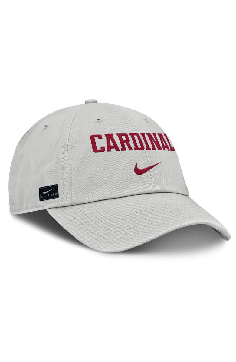 Nike Men's Nike Gray Stanford Cardinal 2025 On-Field Gameday Club Adjustable Hat, Alternate, color, Gray
