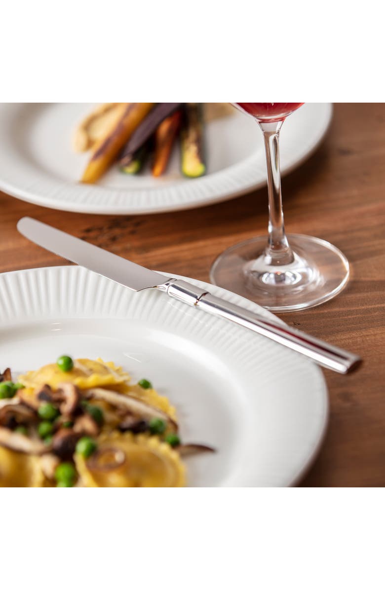 Fortessa Lloyd 20-Piece Place Setting, Alternate, color, Silver