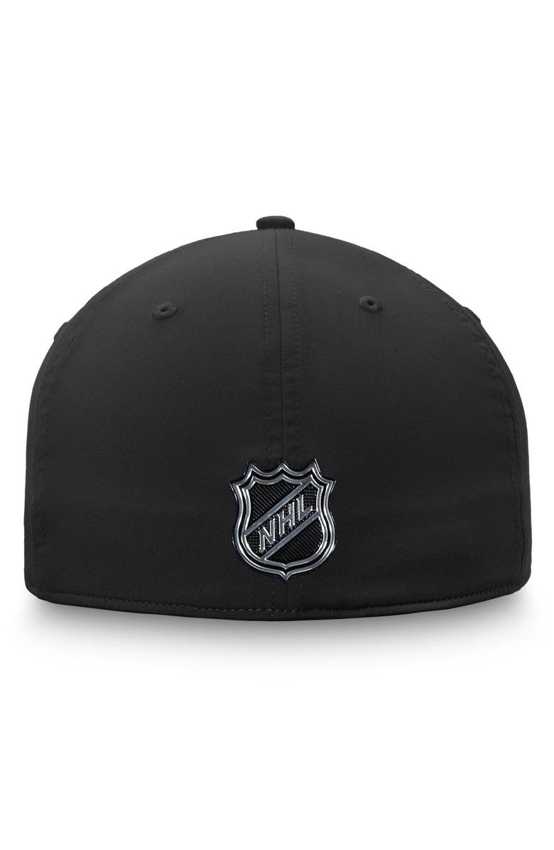 FANATICS Men's Fanatics Branded Black Arizona Coyotes Authentic Pro Training Camp Practice Flex Hat, Alternate, color, 