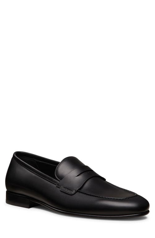 Stuart Weitzman Banks Penny Loafer In Black