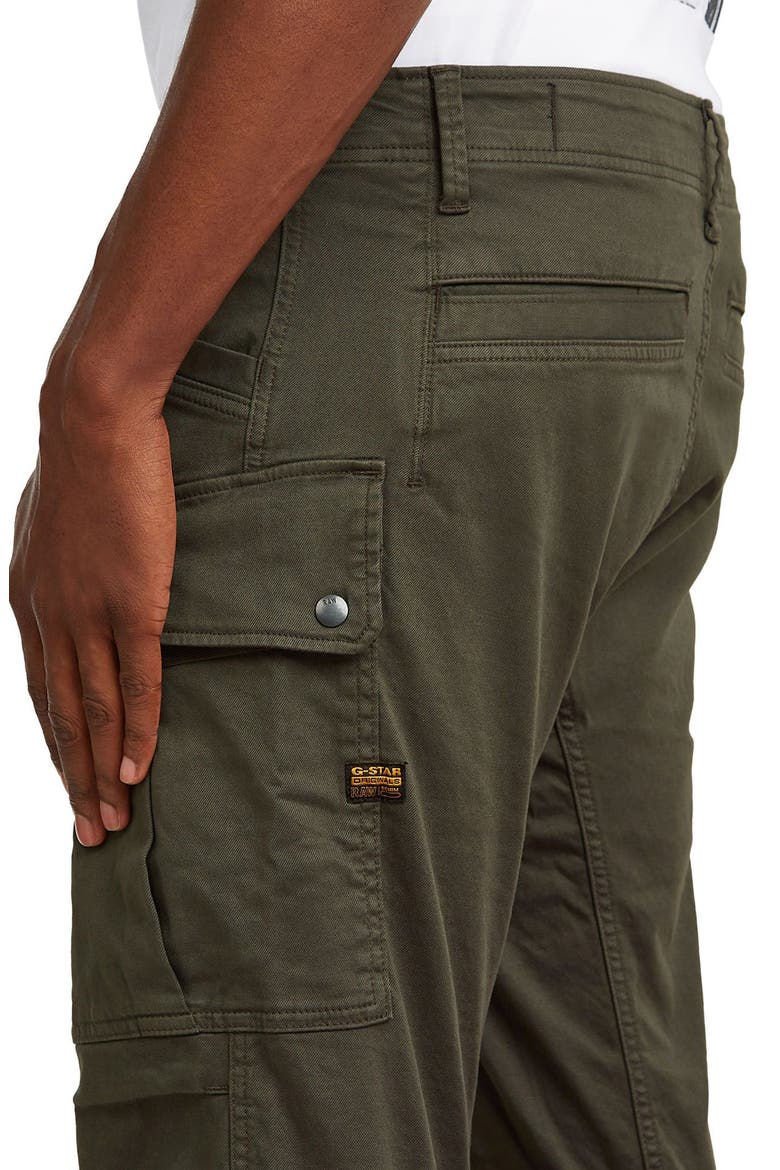 3D Regular Straight Cargo Pants, Alternate, color, ASPHALT