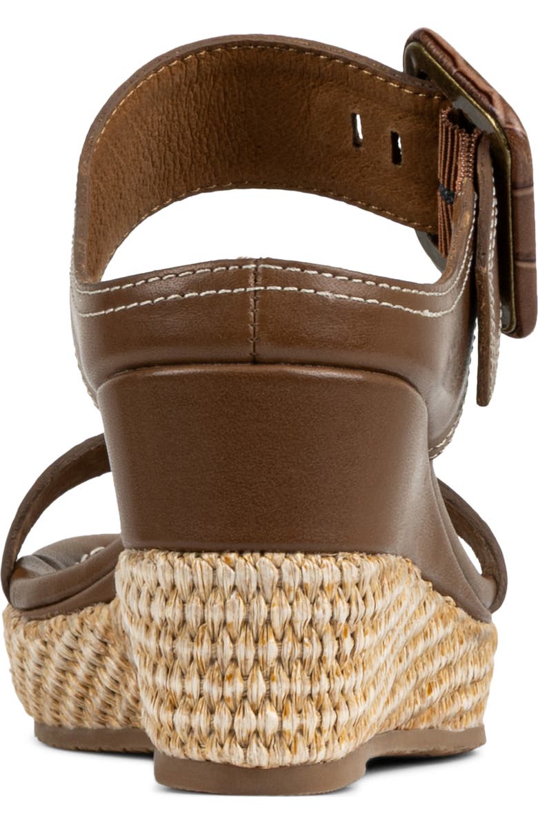 Donald Pliner Gizelle Platform Wedge Sandal, Alternate, color, Saddle