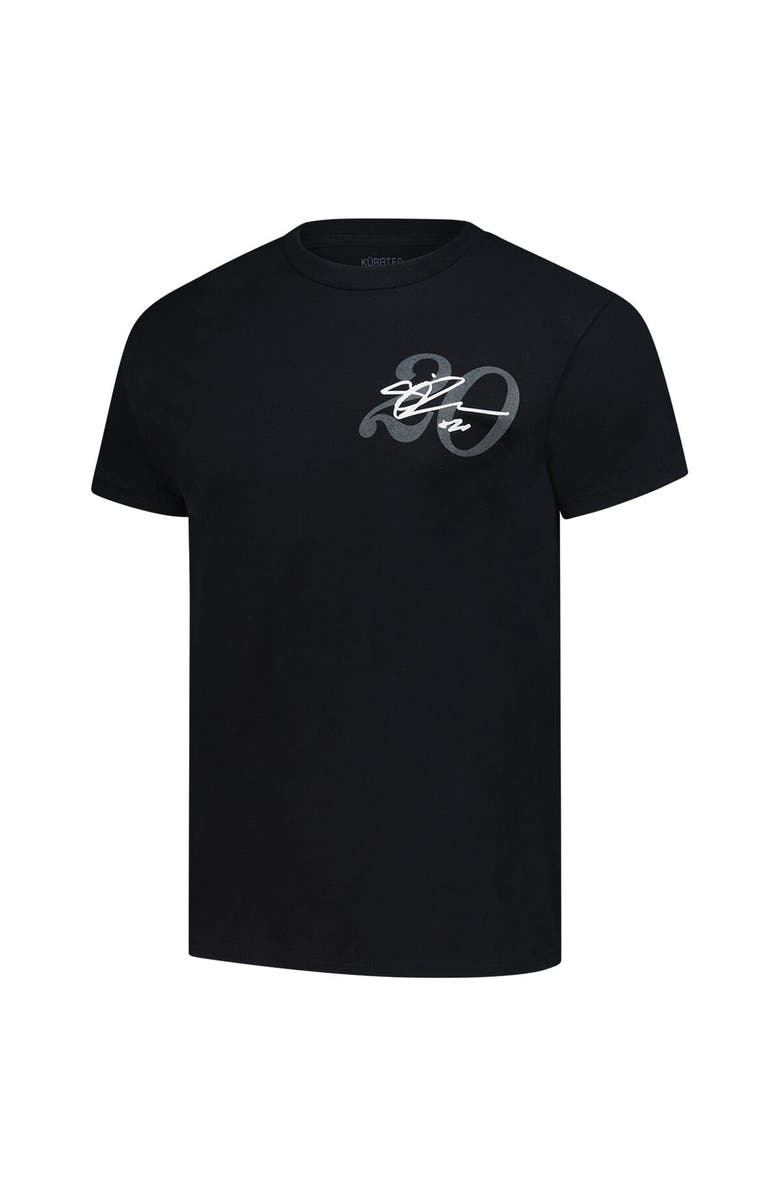 KUR8TED Unisex KÜR8TED Sabrina Ionescu Black New York Liberty The Future Looks Bright T-Shirt, Alternate, color, 