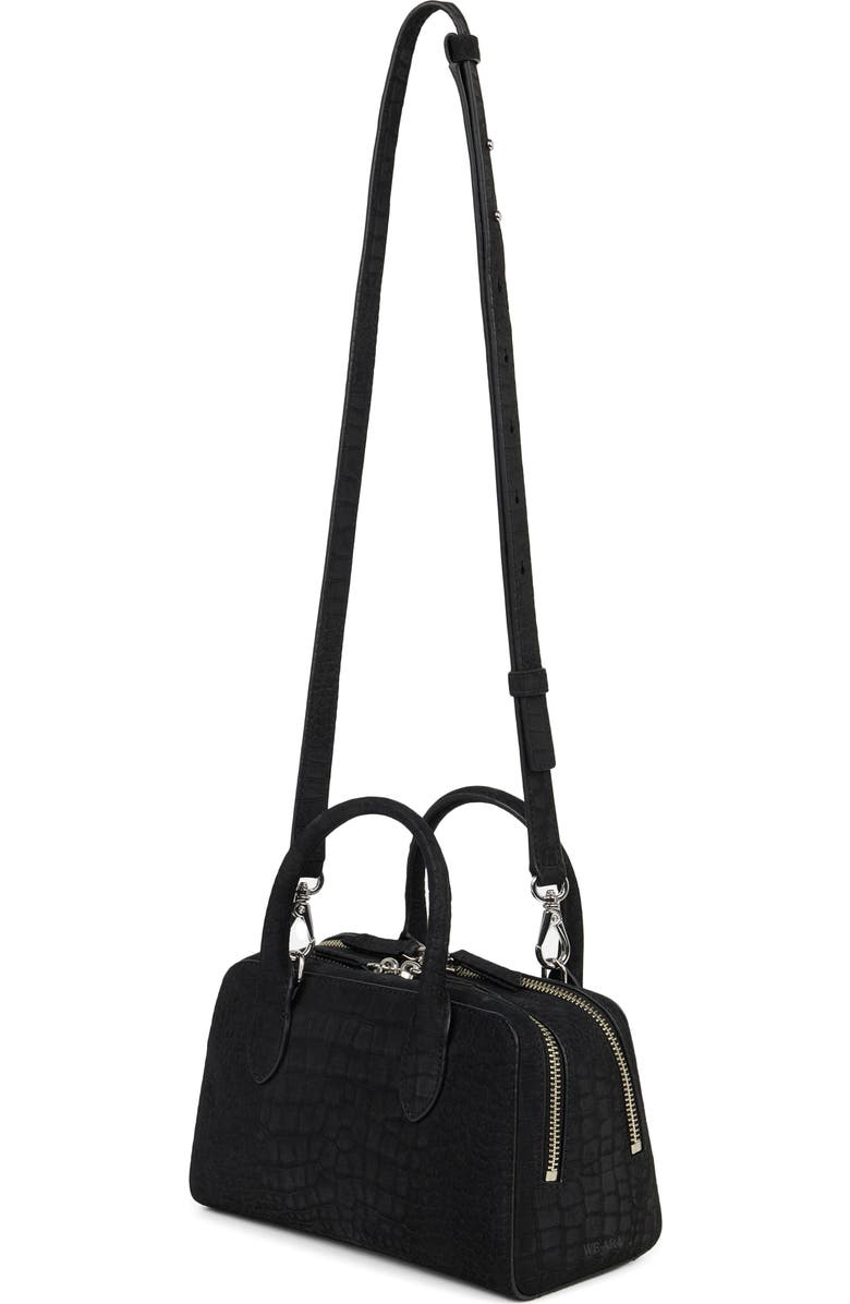 WE-AR4 The Ivy 22 Leather Satchel, Alternate, color, Black