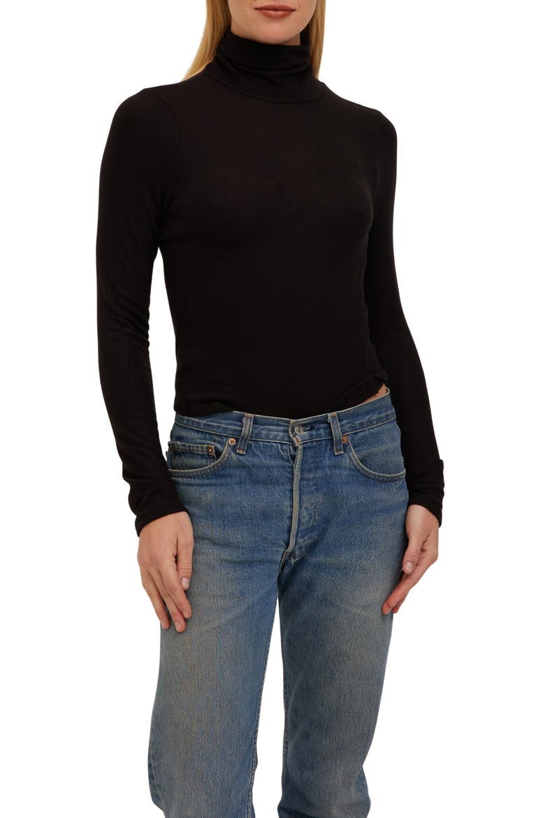 Balboa Turtleneck, Main, color, BLACK
