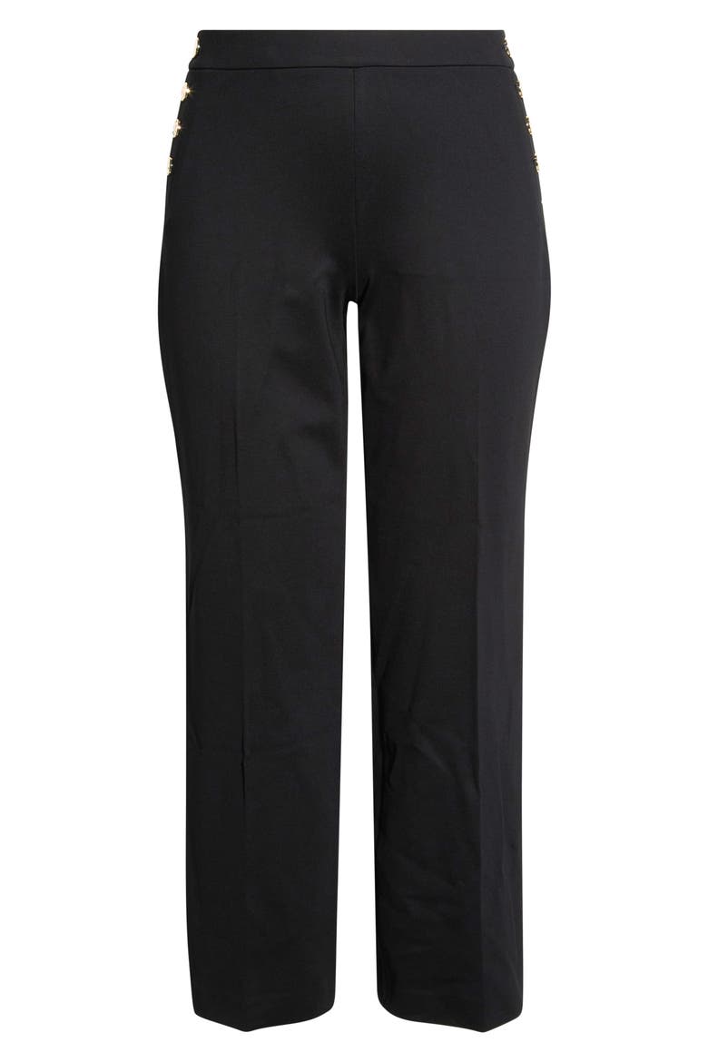 Sailor Wide Leg Pants, Alternate, color, ANNE BLACK