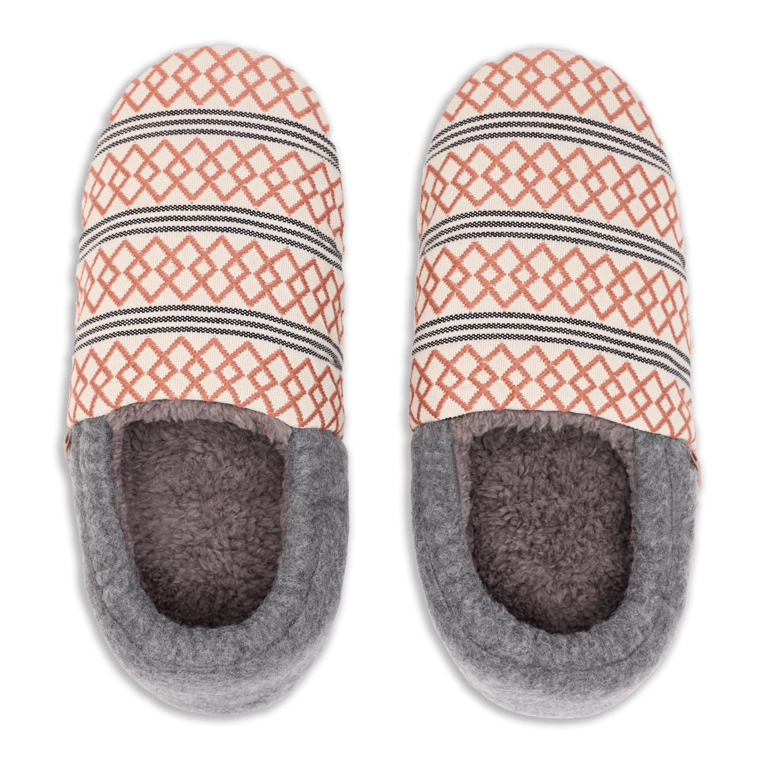 Feelgoodz Women's Laidback Slipper Artisan Woven Indoor Closed Heel House Shoes, Alternate, color, Apricot