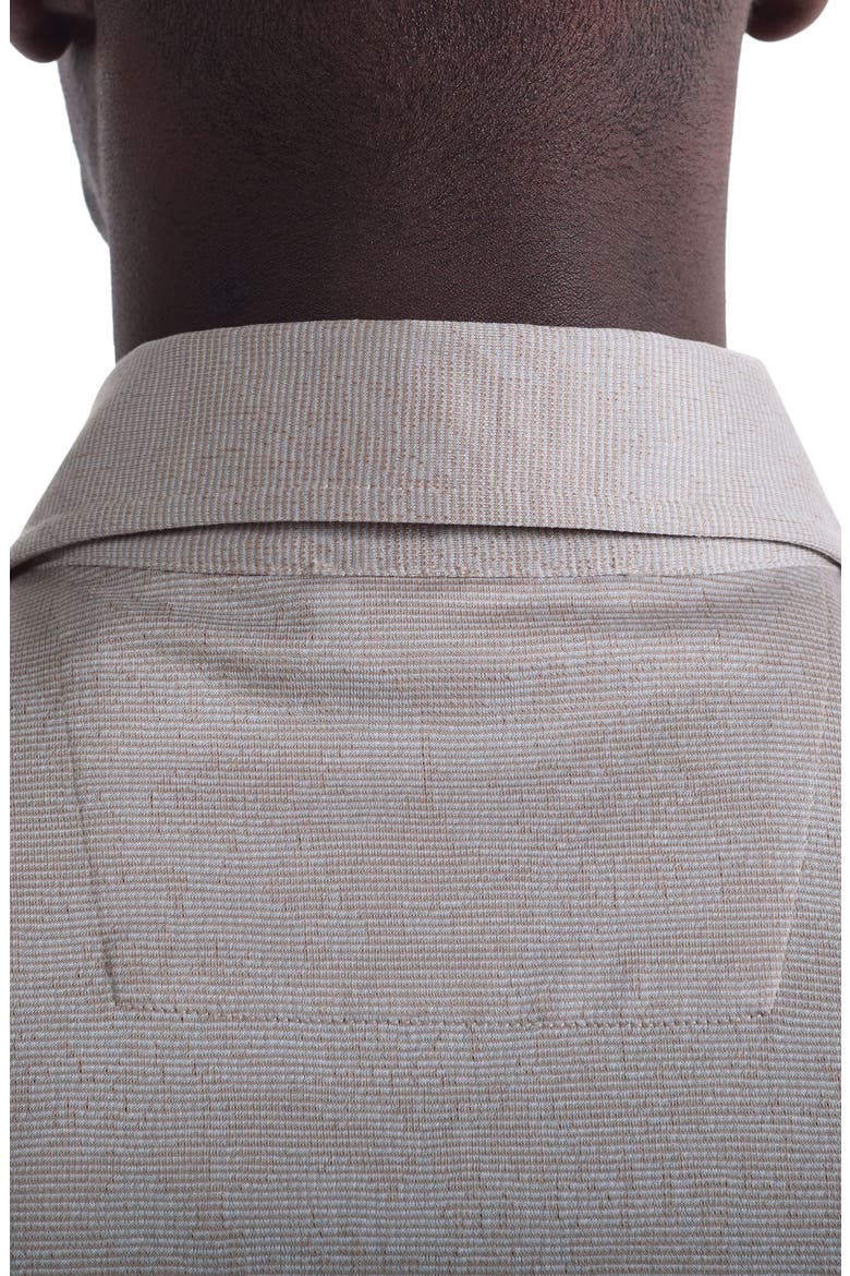 Mercerized Cotton Polo, Alternate, color, COBBLESTONE