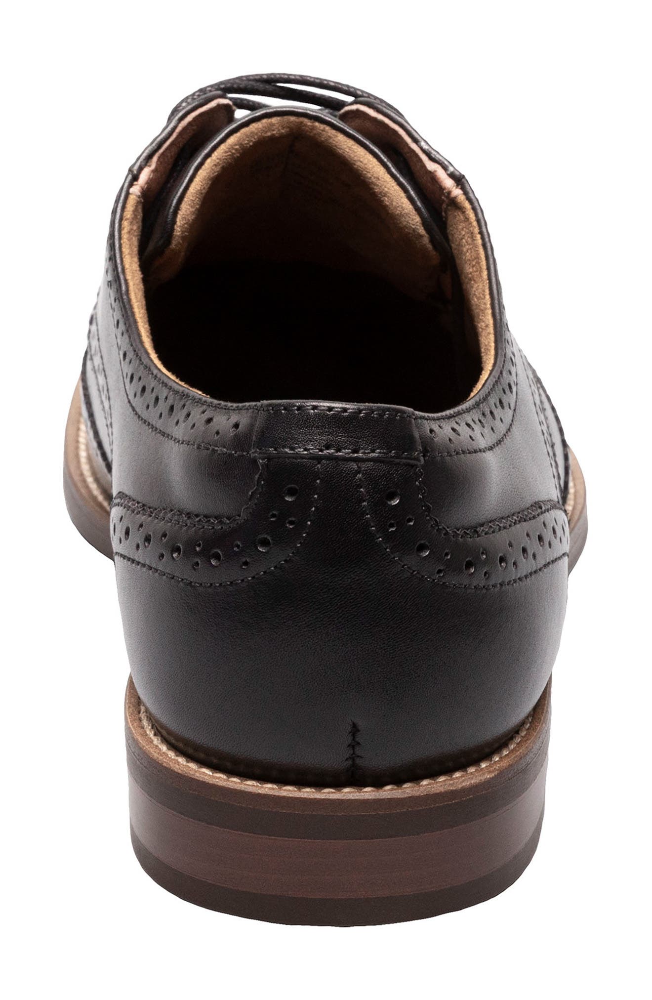 Florsheim Ruvo Wingtip Derby, Alternate, color, Black