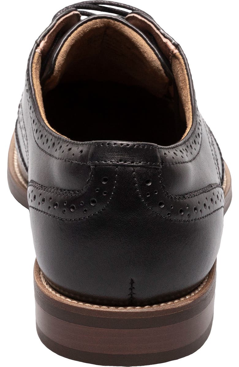 Florsheim Ruvo Wingtip Derby, Alternate, color, Black