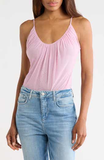 L'AGENCE Gelina Ruched Bodysuit