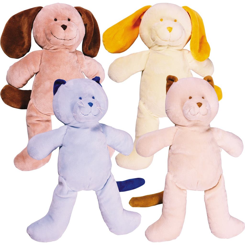 Kaplan Early Learning Company Plush Lovable Cats & Dogs In Multi