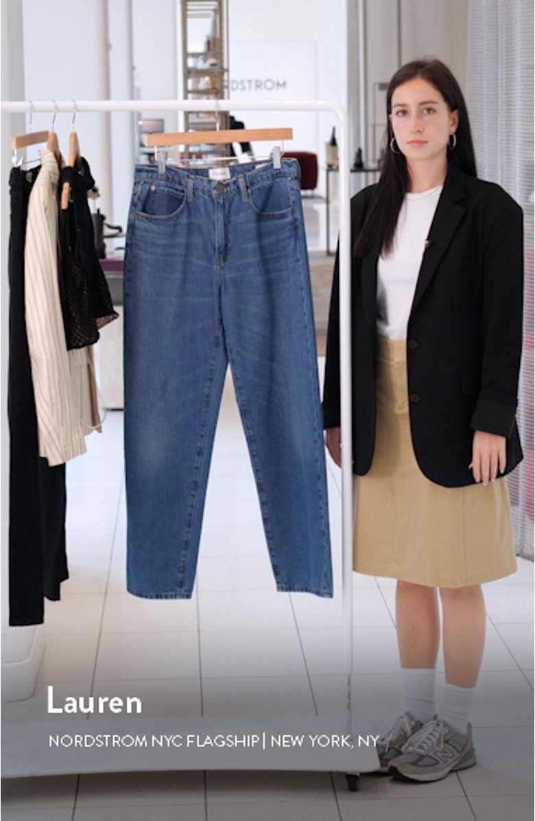 Low Slung Barrel Leg Jeans, sales video thumbnail