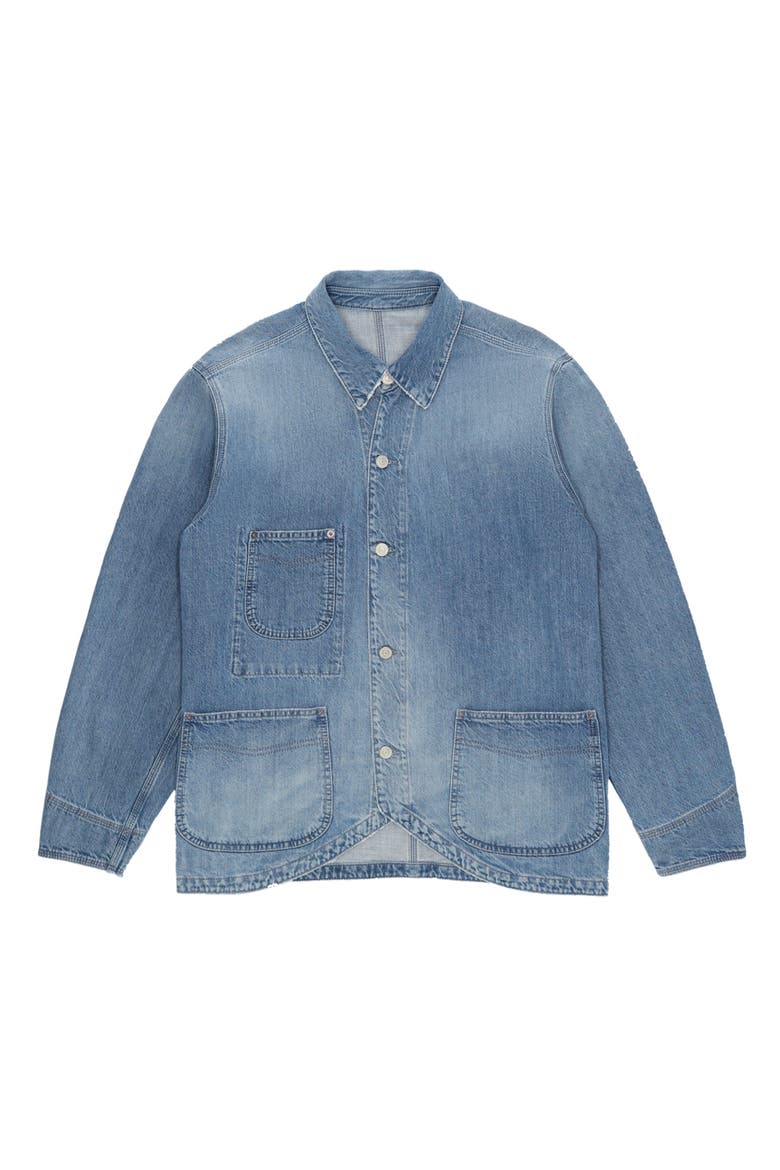 Trading Custom Wash Denim Jacket, Main, color, D240