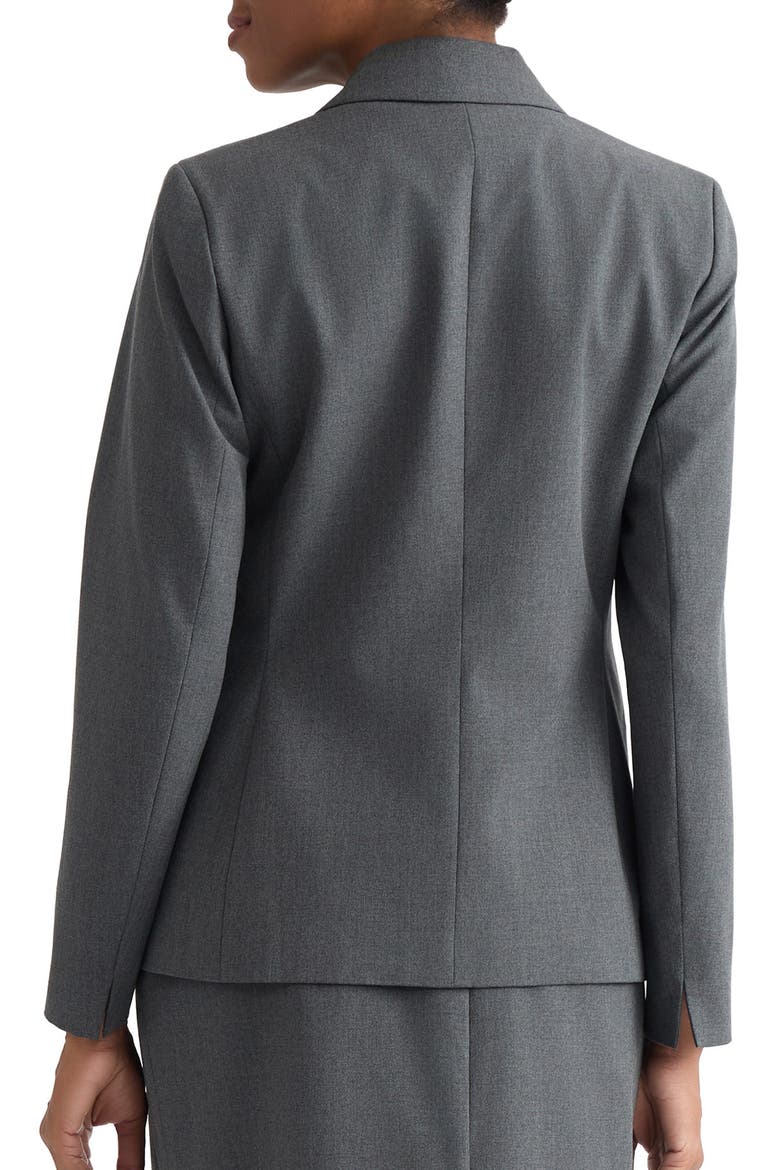 One-Button Jacket, Alternate, color, MODERN CHARCOAL
