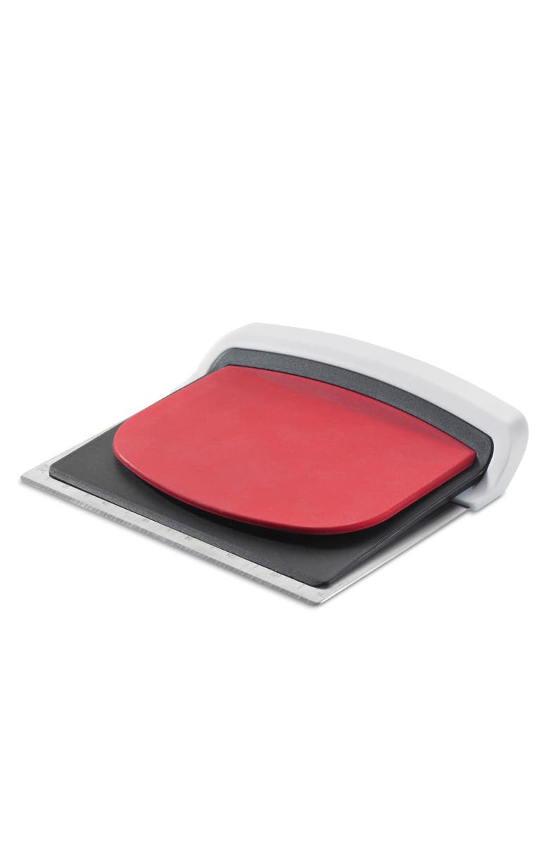 Kuchenprofi Scraper 3 Pc Set Dough Cutter, Curved Edge And Flat Edge Scraper, Alternate, color, Multicolored