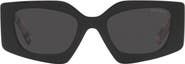 Prada 51mm Rectangular Sunglasses