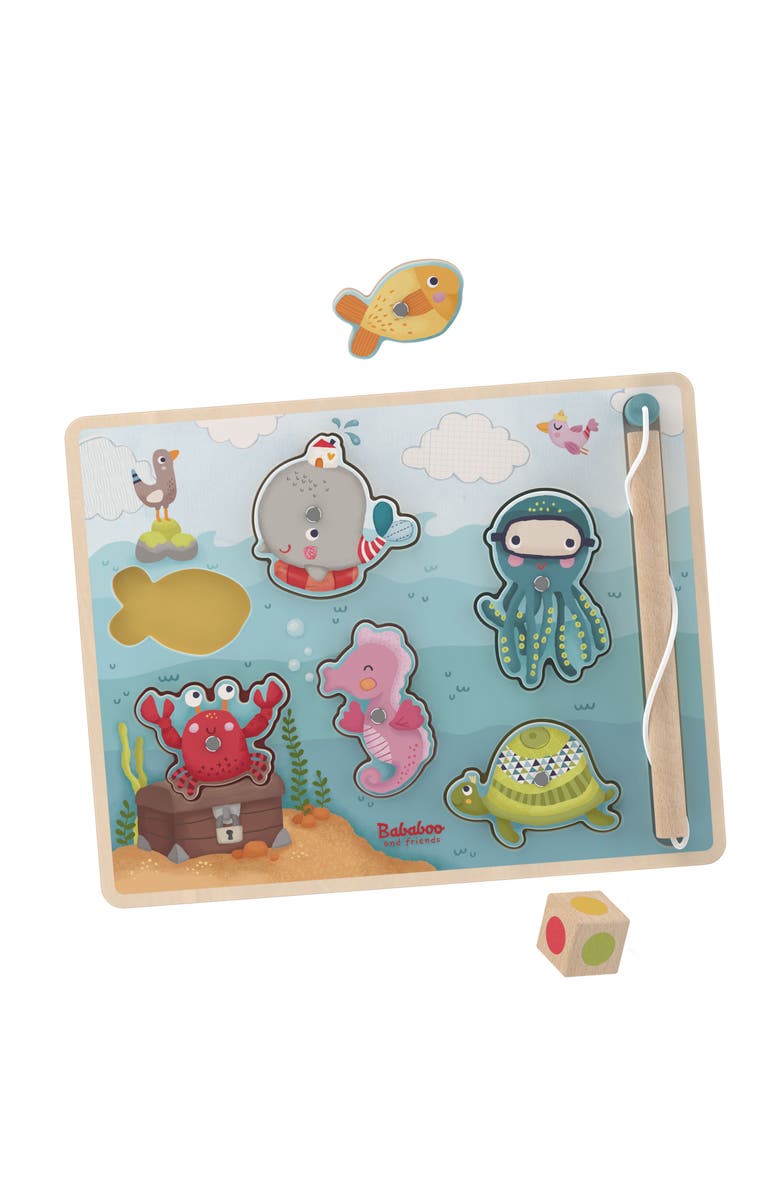 Bababoo and friends<sup>®</sup> Wilma Whale Loves the Sea Fishing Game Puzzle, Alternate, color, Blue